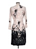 Calvin Klein Print Ivory Cocktail Dress Size 10 - photo 2