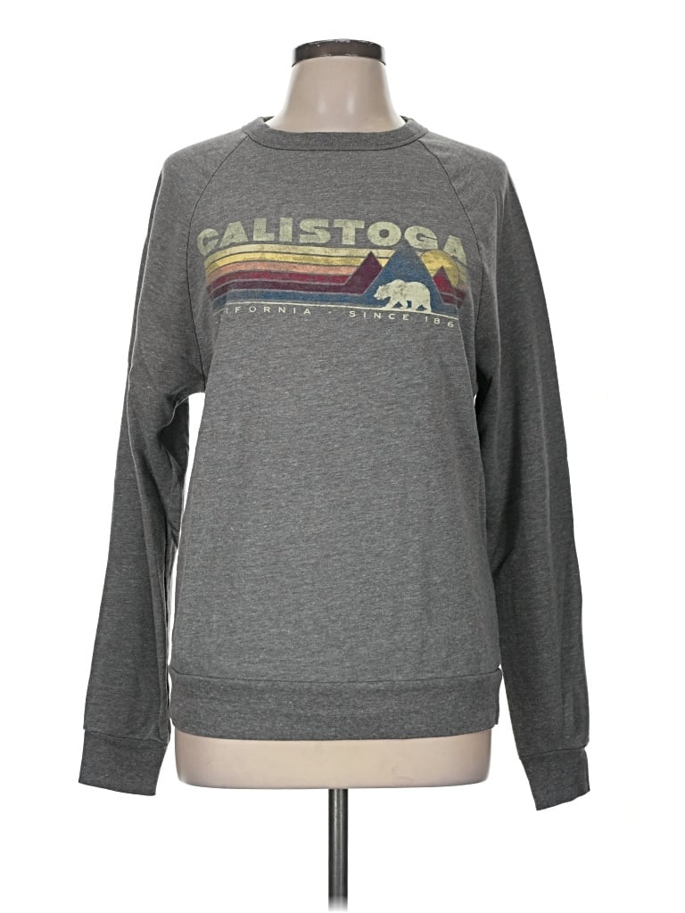 Pre-owned Blue 84 Sweatshirt In Gray