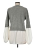 Brochu Walker Silver Wool Pullover Sweater Size M - photo 2