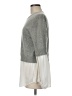 Brochu Walker Silver Wool Pullover Sweater Size M - photo 5