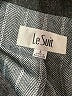 Le Suit 100% Polyester Tweed Gray Blazer Size 6 - photo 6