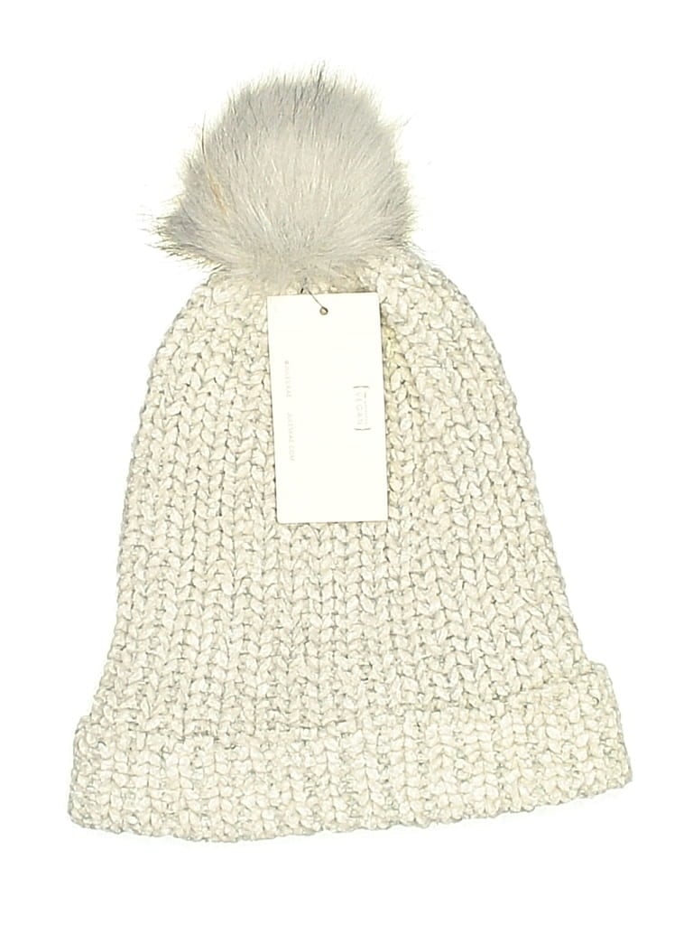 Jules Kae Beanie Hat In Ivory