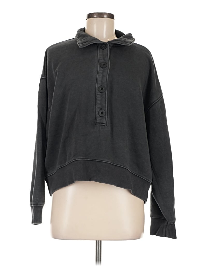 Pre-owned Universal Thread Pullover Sweater In Black