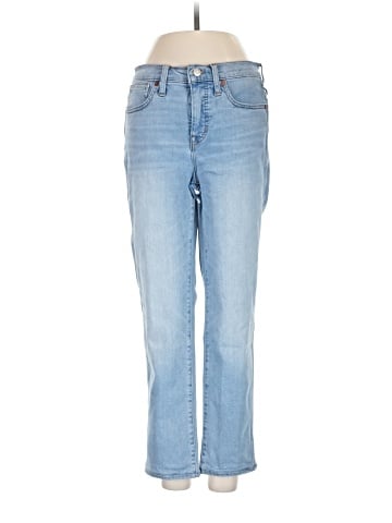 Madewell Mid-Rise Stovepipe Jeans in Abell Wash (view 1)
