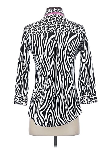 Gretchen Scott Designs 3/4 Sleeve Blouse (view 2)