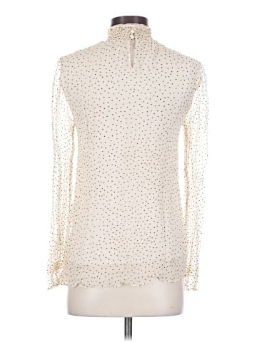 Sundance Long Sleeve Silk Top (view 2)