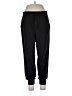 Lou & Grey Solid Black Casual Pants Size L - photo 1