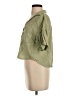 Zara Green 3/4 Sleeve Button-Down Shirt Size XS - photo 5