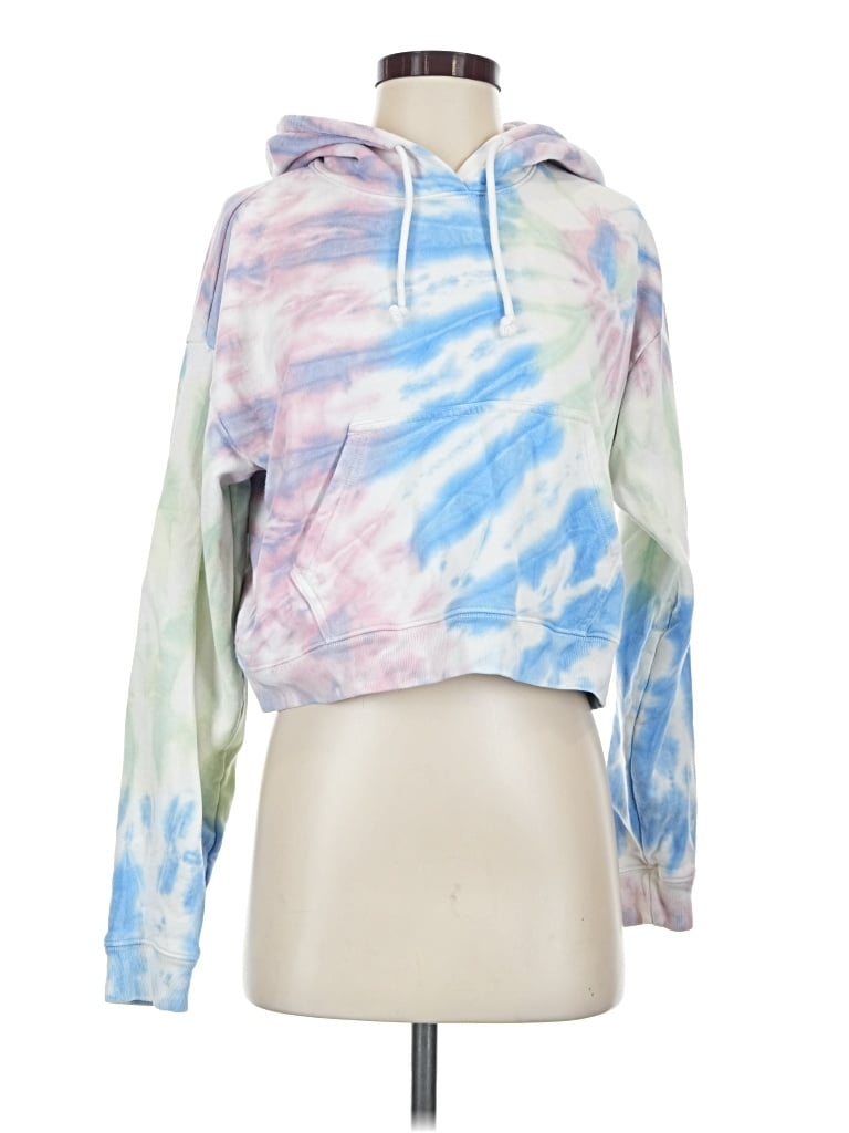 Pre-owned Tna Pullover Hoodie In Blue