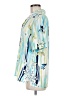 Alia Tropical Blue Short Sleeve Blouse Size 12 - photo 5