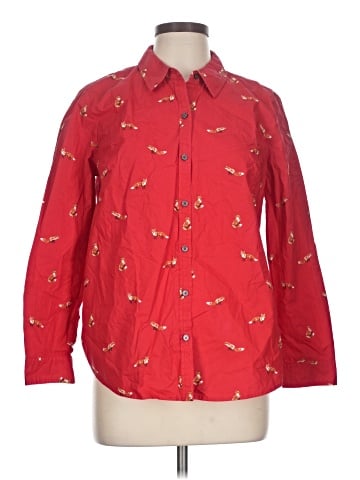 Charter Club Long Sleeve Button-Down Shirt (view 1)
