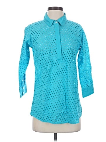 Gretchen Scott Designs 3/4 Sleeve Button-Down Shirt (view 1)