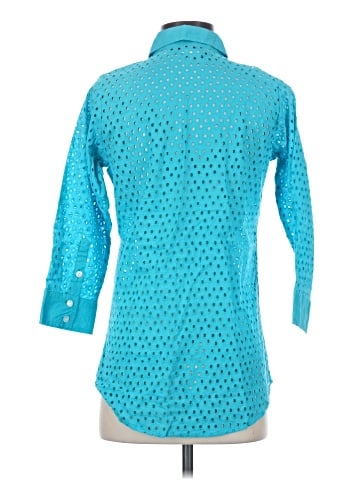 Gretchen Scott Designs 3/4 Sleeve Button-Down Shirt (view 2)
