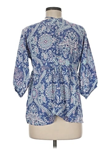 Motherhood 3/4 Sleeve Blouse (view 2)