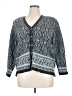 Koret Blue Cardigan Size 1X - photo 1