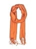 Amicale 100% Silk Orange Silk Scarf One size - photo 1
