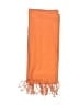 Amicale 100% Silk Orange Silk Scarf One size - photo 2