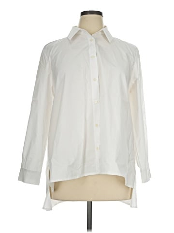 MING WANG Long Sleeve Blouse (view 1)