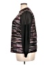 Venus Metallic Black Long Sleeve Blouse Size 2X - photo 5