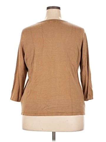 Lauren by Ralph Lauren Silk Pullover Sweater (view 2)