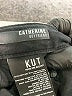 Kut from the Kloth Chevron-herringbone Black Jeans Size 12 - photo 7