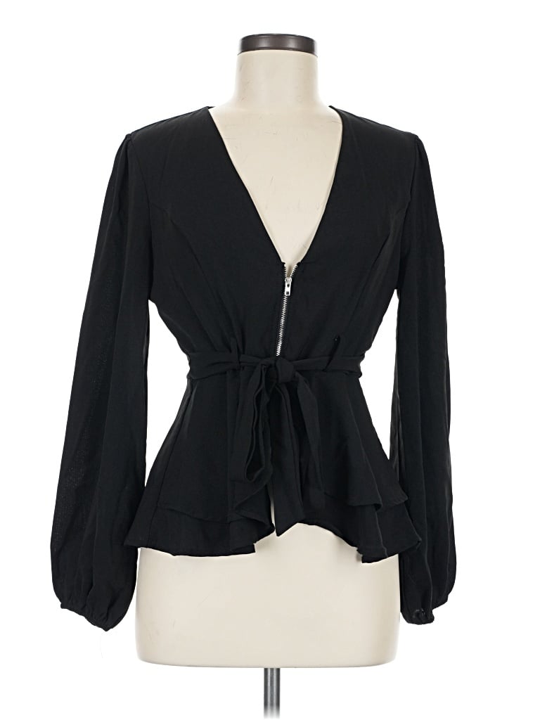 Pre-owned Papaya Jacket In Black
