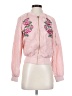 Love Tree 100% Polyester Floral Pink Jacket Size S - photo 1