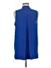 Not Your Daughter's Jeans 100% Polyester Blue Sleeveless Blouse Size M - photo 2