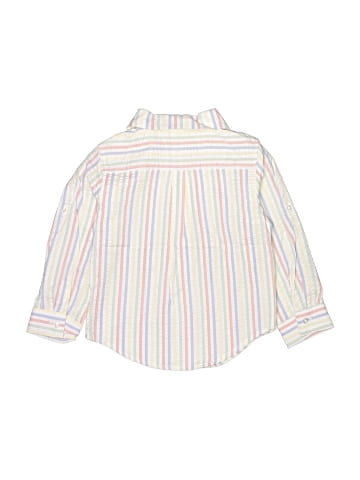 Little Me Long Sleeve Button-Down Shirt (view 2)