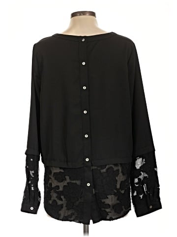 Doe & Rae Long Sleeve Blouse (view 2)