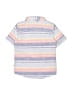 Nautica 100% Cotton Stripes Silver Short Sleeve Button-Down Shirt Size 3T - photo 2