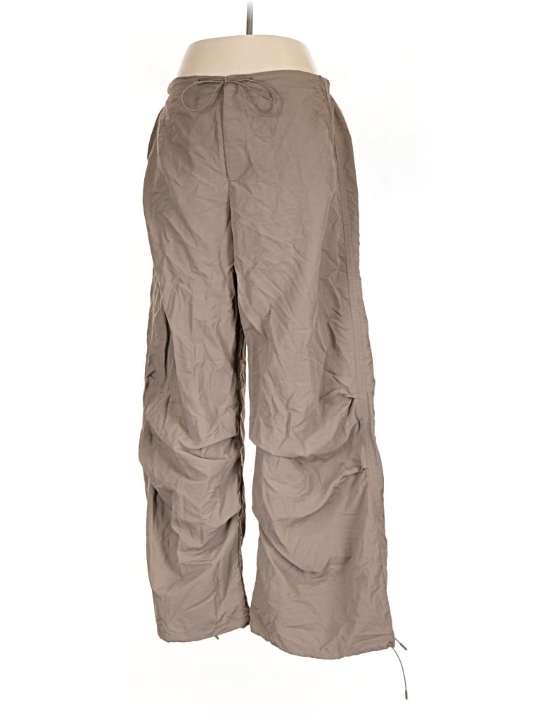 Pre-owned Zara Cargo Pants In Tan