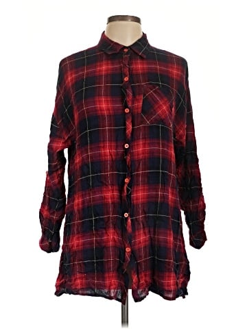 Velzera Long Sleeve Button-Down Shirt (view 1)