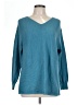 Ella Moss Teal Pullover Sweater Size L - photo 1