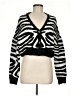 Subdued Animal Print Black Pullover Sweater One size - photo 1