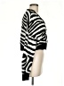 Subdued Animal Print Black Pullover Sweater One size - photo 4