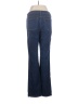 Eileen Fisher Chevron-herringbone Blue Jeans Size 10 - photo 2