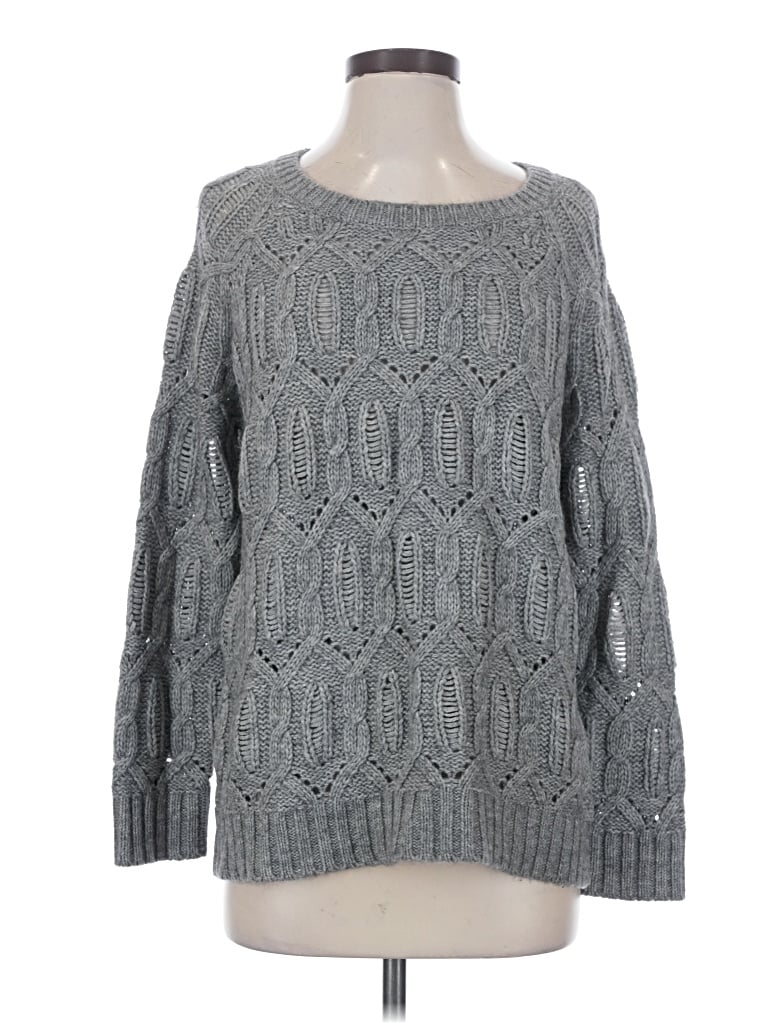 Pre-owned 360 Sweater Pullover Sweater In Gray
