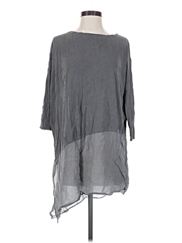 Eileen Fisher 3/4 Sleeve Silk Top (view 1)