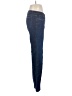 Eileen Fisher Chevron-herringbone Blue Jeans Size 10 - photo 4