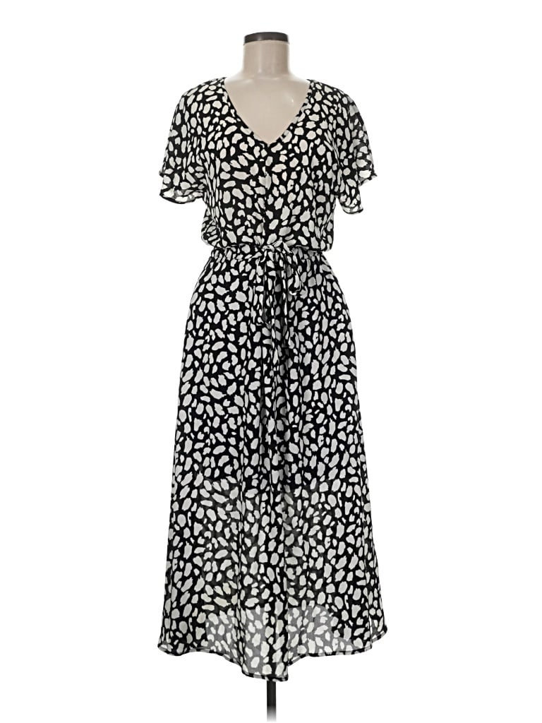 Pre-owned Sienna Sky Casual Dress In Black