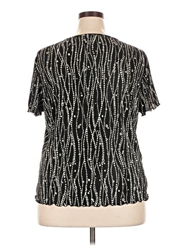 Jaclyn Smith Short Sleeve Blouse (view 2)