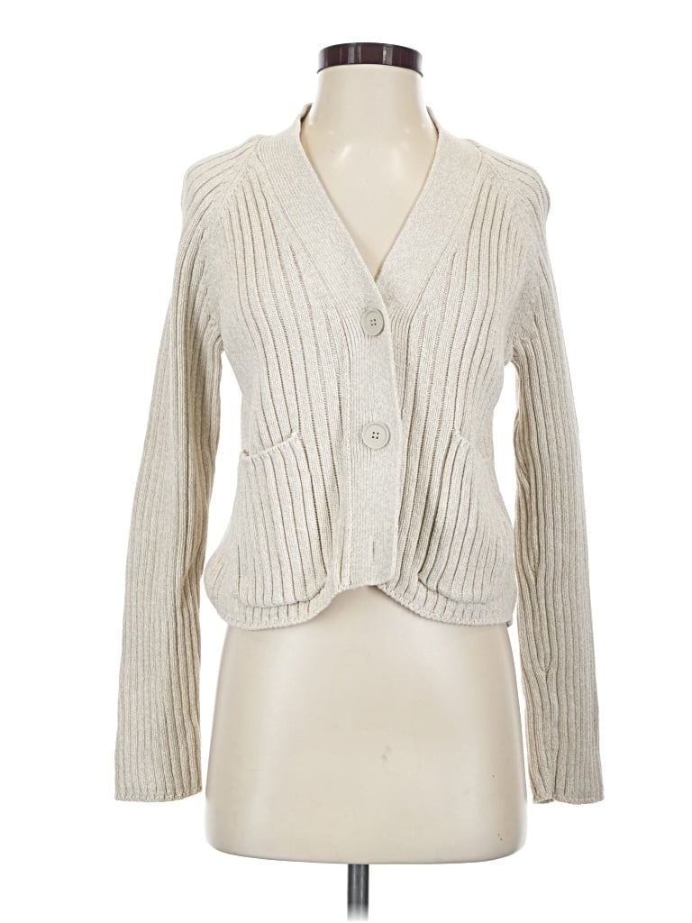 Pre-owned Gap Cardigan Sweater In Ivory