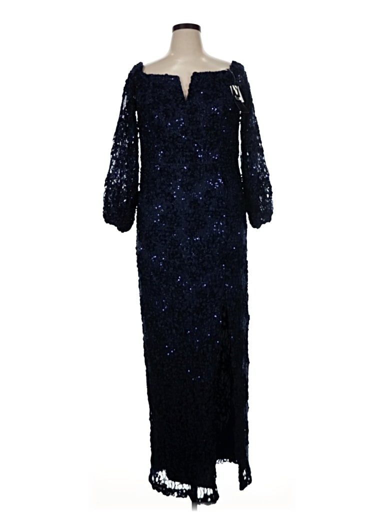 Pre-owned Xscape Cocktail Dress In Blue