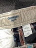 OshKosh B'gosh 100% Cotton Plaid Brown Shorts Size 6 - photo 3