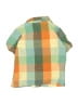 Old Navy Color Block Orange Short Sleeve Button-Down Shirt Size 4T - photo 2