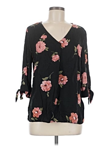 Brina & Em 3/4 Sleeve Blouse (view 1)