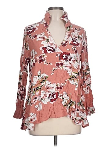 Annabelle 3/4 Sleeve Blouse (view 1)