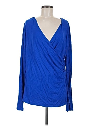 Long Tall Sally Long Sleeve Blouse (view 1)
