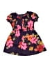 Old Navy 100% Polyester Floral Purple Dress Size 3T - photo 1